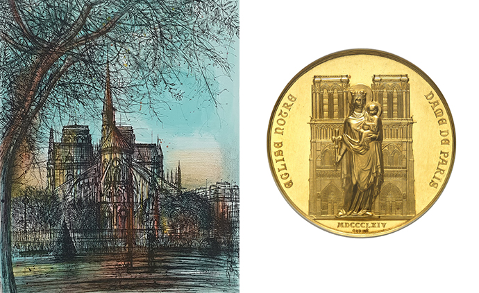 Ventes aux enchères pour Notre-Dame