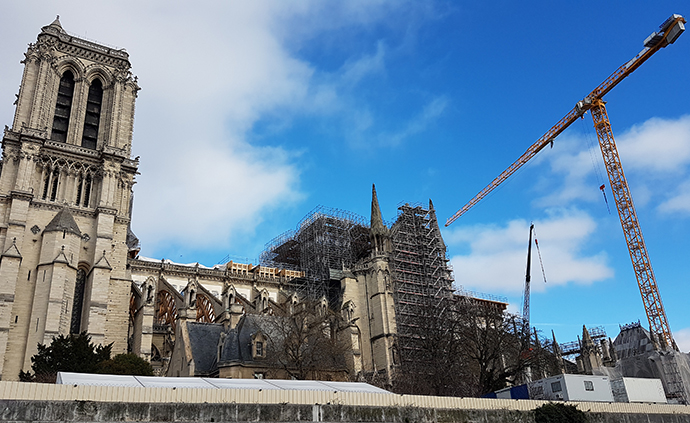 Notre-Dame en travaux